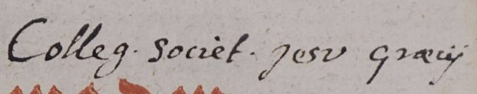 Besitzvermerk Jesuiten Graz